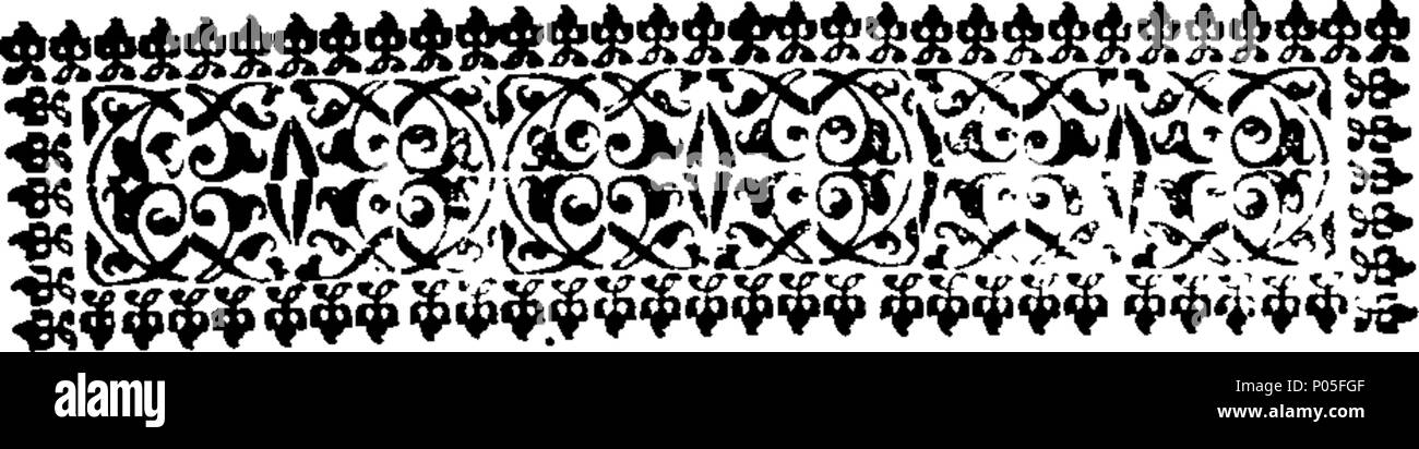 . Englisch: Fleuron aus Buch: eine Verteidigung der Maßnahmen der gegenwärtigen Regierung. Wird eine unparteiische Antwort, was wurde gegen eingewendet: in einem Brief an. 80 eine Verteidigung der Maßnahmen der gegenwärtigen Administration Fleuron T 075784-4 Stockfoto