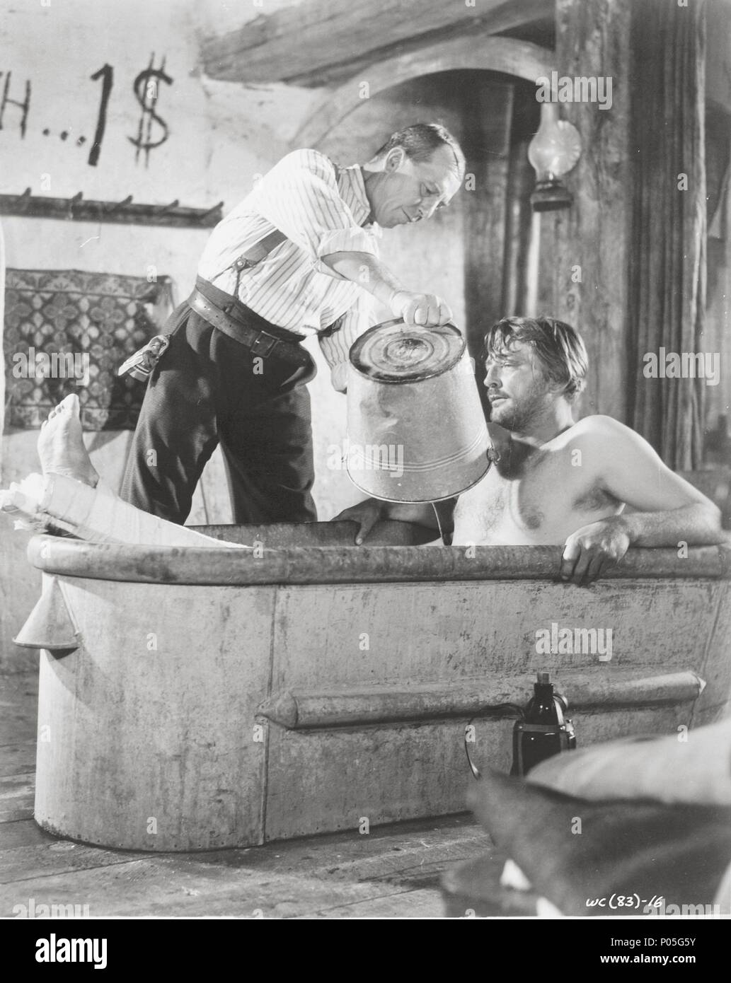 Original Film Titel: Das wunderbare Land. Englischer Titel: Das wunderbare Land. Film Regie: ROBERT PARRISH. Jahr: 1959. Stars: Robert Mitchum. Quelle: UNITED ARTISTS/Album Stockfoto