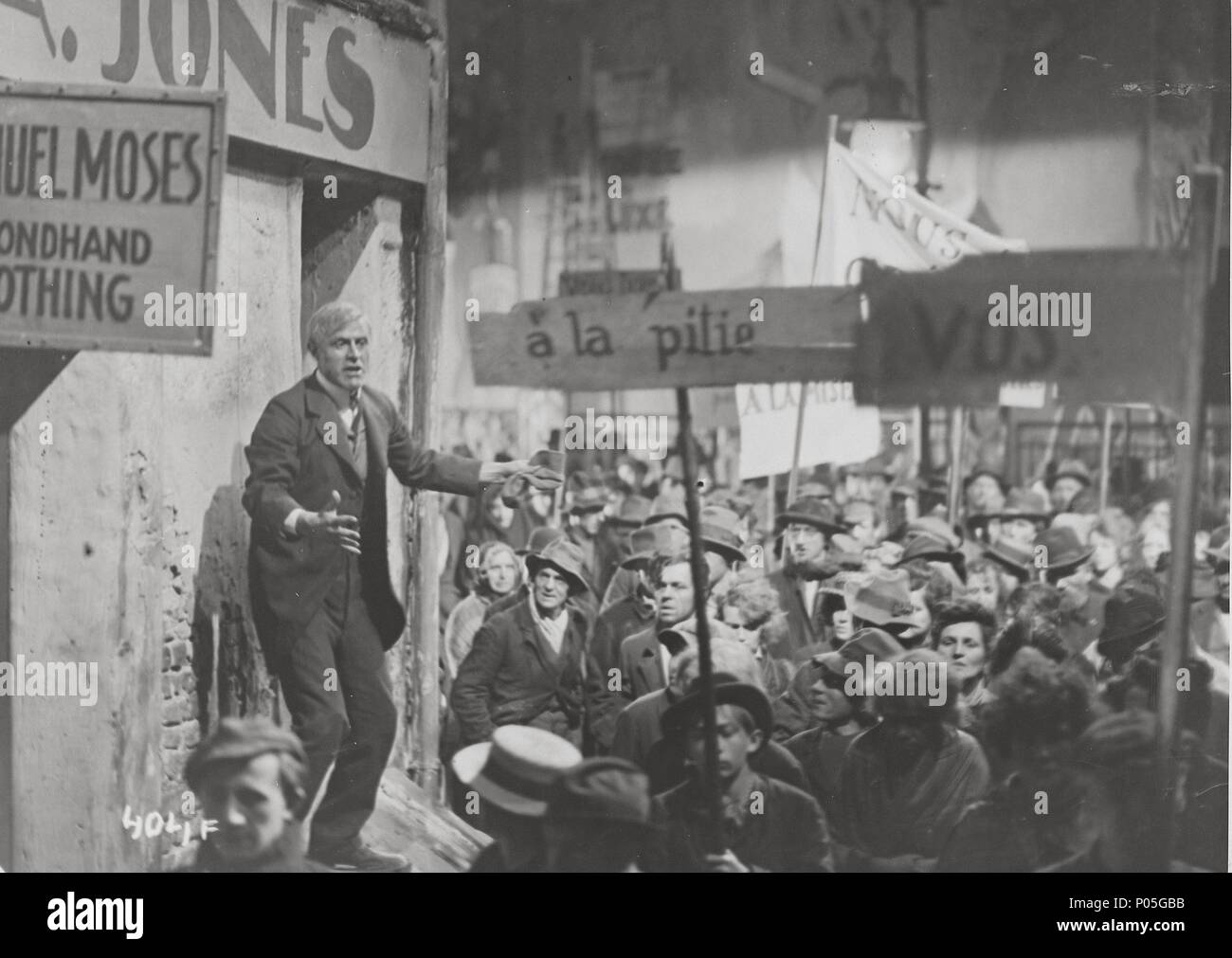 Original Film Titel: DREIGROSCHENOPER, sterben. Englischer Titel: Beggar's Opera. Film Regie: Georg Wilhelm Pabst. Jahr: 1931. Credit: Cortesía Album Stockfoto