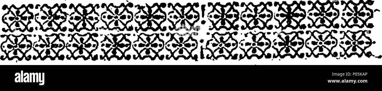 . Englisch: Fleuron aus Buch: Ein Diskurs über die Erfindungen der Menschen in der Anbetung Gottes. Von William King, D.D. Jetzt, Herr Erzbischof von Dublin. 91 ein Diskurs über die Erfindungen von Männern in die Anbetung Gottes Fleuron T 133205-1 Stockfoto