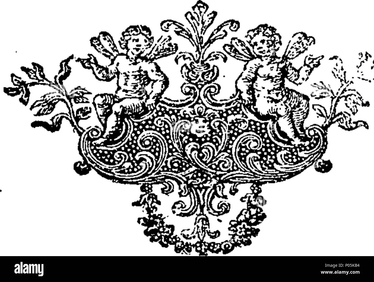 . Englisch: Fleuron aus Buch: Ein Diskurs über die Erfindungen der Menschen in der Anbetung Gottes. Durch den Hochwürdigsten Herrn Dr. William King Herr Erzbischof von Dublin. Mit dem Präfix, das Publick Gottesdienst der Kirche, oder, das gemeinsame Gebet, erwies sich aus der Bibel genommen zu werden, und angenehm für die Praxis der Urkirche; und nun für die Information und Instruktion der Dissens in der Kirche von England veröffentlicht. Mit einem Vorwort von Reverend Dr. Brett. 91 ein Diskurs über die Erfindungen von Männern in die Anbetung Gottes Fleuron T 133206-3 Stockfoto