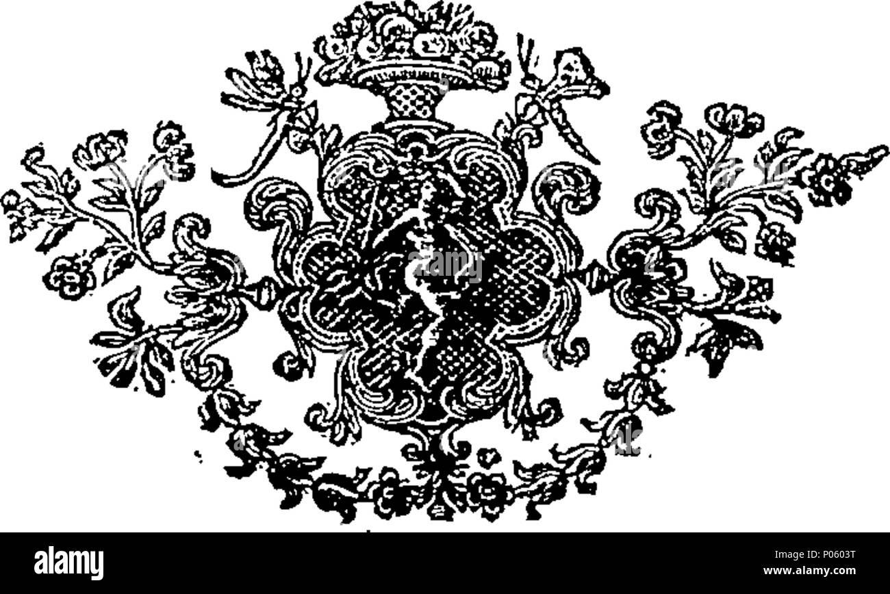 . Englisch: Fleuron aus Buch: eine Demonstration des Messias. In denen die Wahrheit der christlichen Religion erwiesen ist, gegen alle Feinde davon; aber vor allem gegen die Juden. In drei Teile. Durch ... Richard spät Herrn Bischof von Bath und Wells. 81 eine Demonstration der Messias Fleuron T 082372-40 Stockfoto