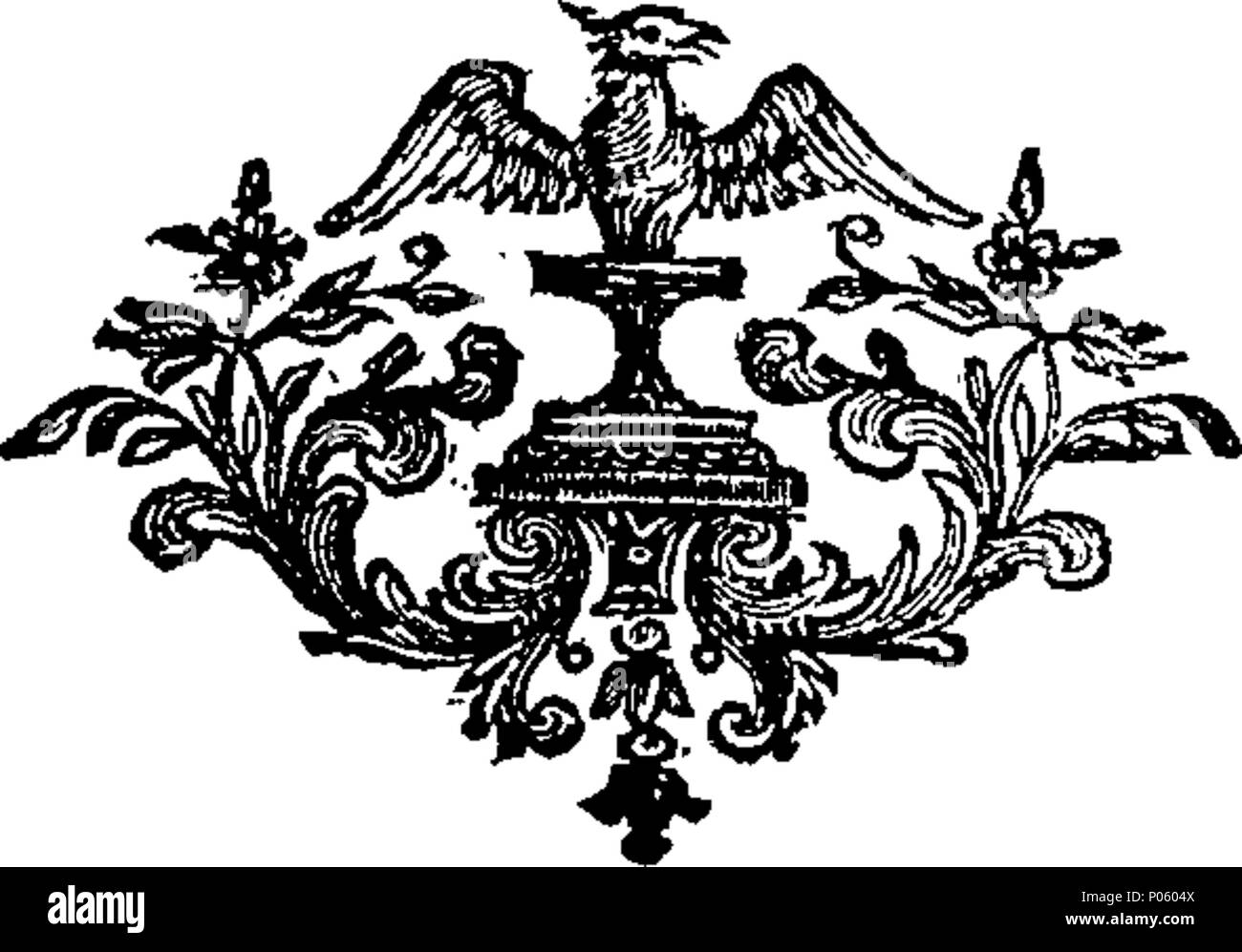 . Englisch: Fleuron aus Buch: eine Demonstration von der Wahrheit der christlichen Religion, die aus dem Lateinischen von Socinius. Nach dem Steinfurt kopieren. Mit dem Präfix ", einen kurzen Bericht über sein Leben. 81 eine Demonstration von der Wahrheit der christlichen Religion, die aus dem Lateinischen von Socinius Fleuron T 101443-10 Stockfoto