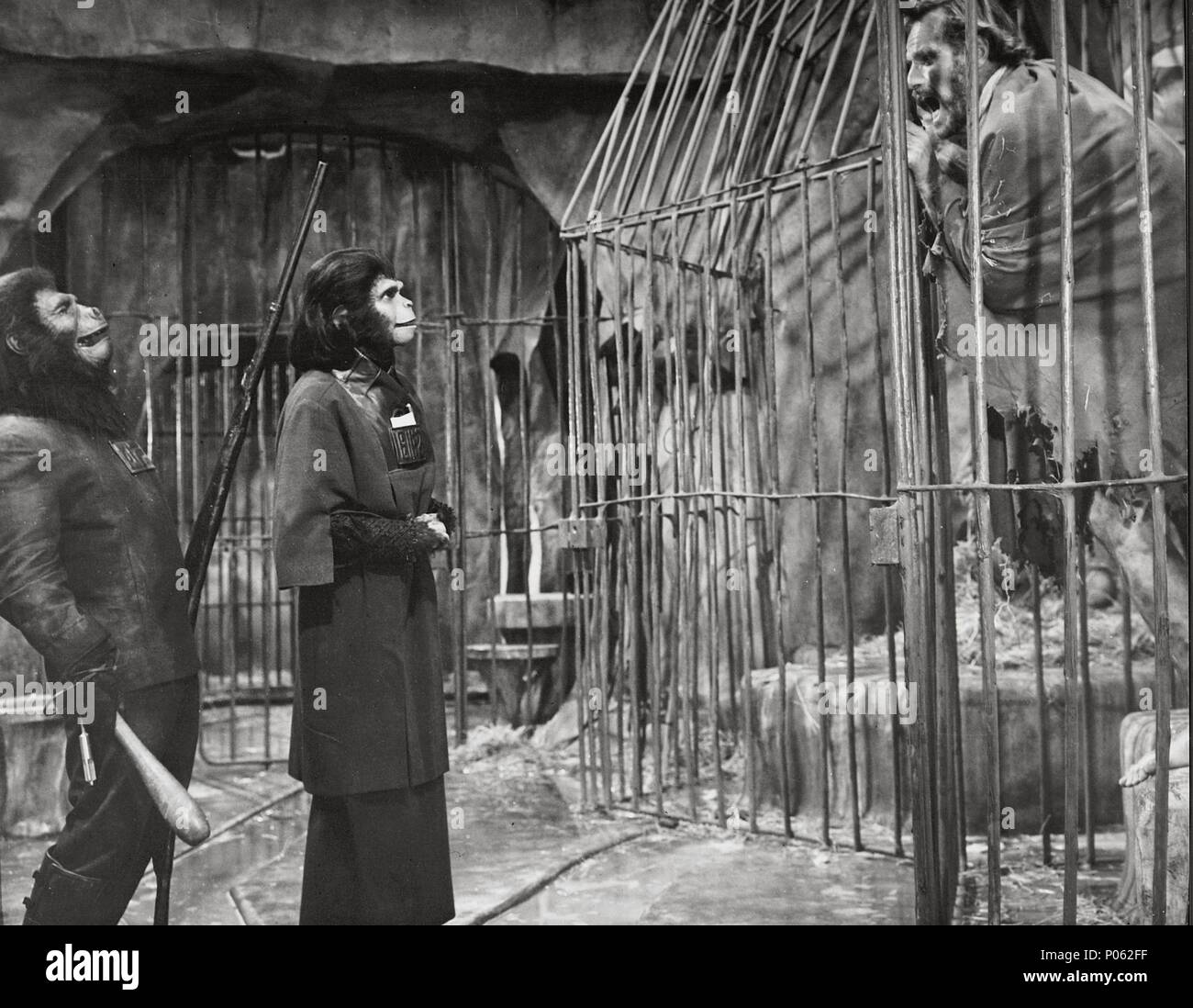 Original Filmtitel: Planet der Affen. Englischer Titel: Planet der Affen. Regisseur: FRANKLIN J. SCHAFFNER. Jahr: 1968. Stars: CHARLTON HESTON. Quelle: 20th Century Fox/Album Stockfoto