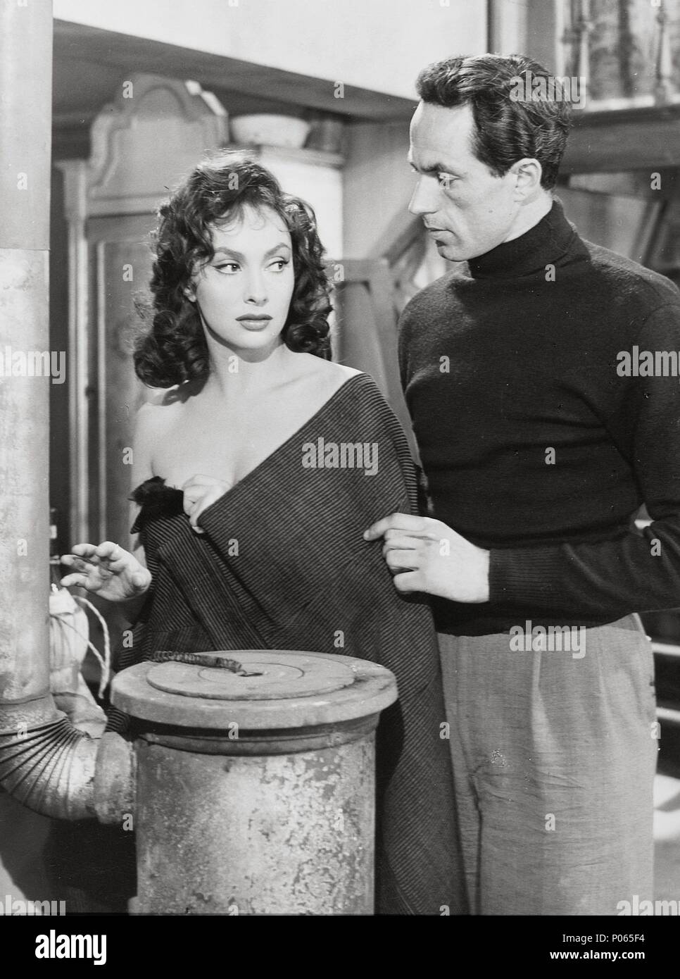 Original Film Titel: ROMANA, LA. Englischer Titel: FRAU VON ROM. Regisseur: LUIGI ZAMPA. Jahr: 1955. Stars: Gina Lollobrigida. Credit: PONTI-DE LAURENTIIS CINEMATOGRAFICA/Album Stockfoto