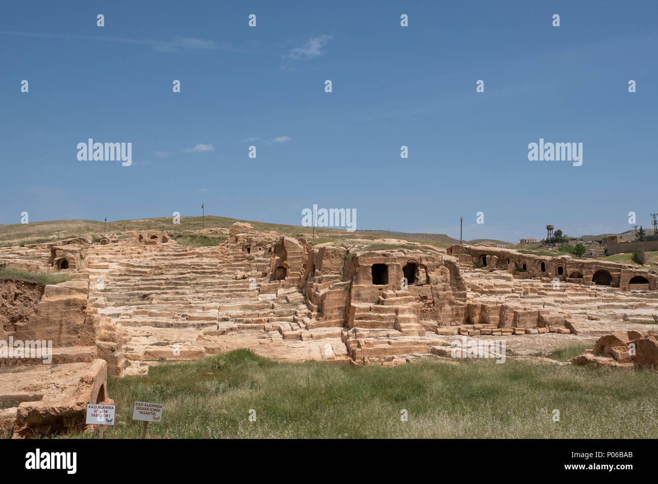 Antike Stadt von Dara in Marfin, Türkei. Stockfoto