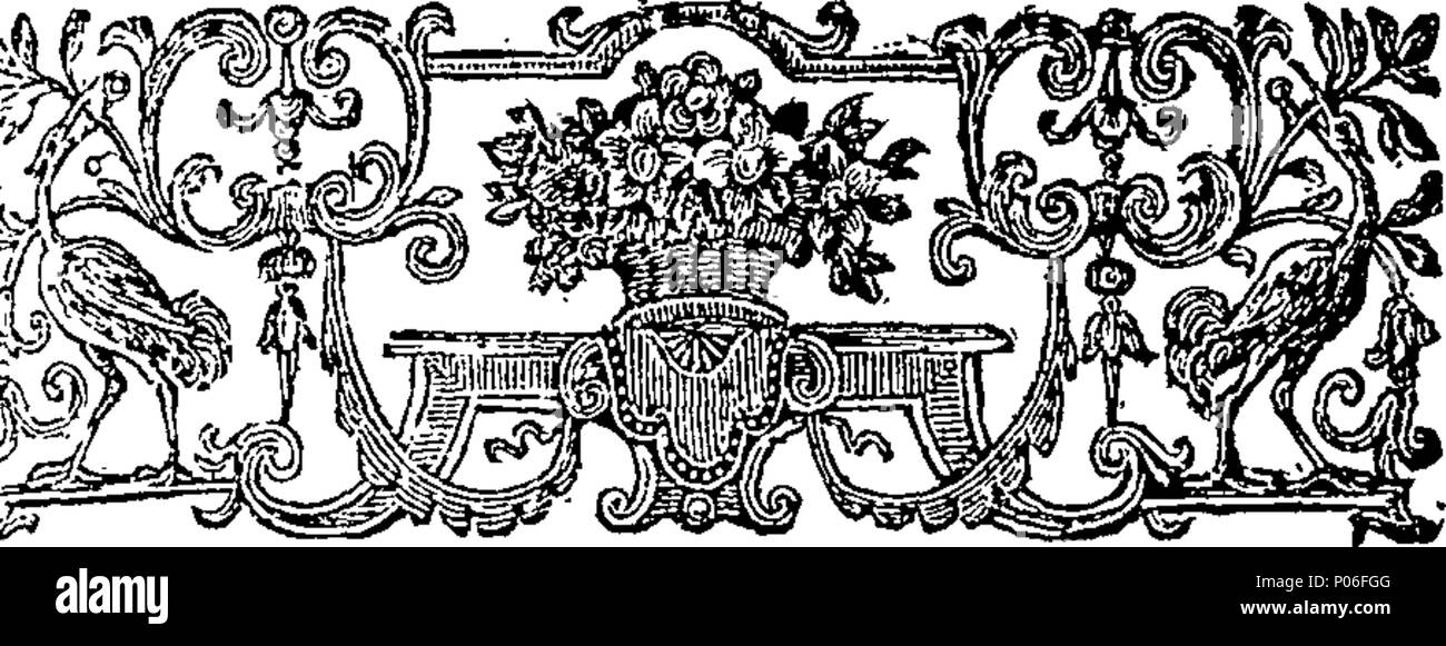 . Englisch: Fleuron aus Buch: eine allgemeine kirchliche Geschichte von der Geburt der allerseligsten Retter zu der ersten Gründung des Christentums von menschlichen Gesetze, unter Kaiser Konstantin der Große. Mit über 313 Jahren. Mit so viel von der jüdischen und römischen Geschichte als notwendig und praktisch für die Arbeit illustrieren. Zu dem wird hinzugefügt, eine große Chronologische Tabelle aller Römischen und kirchliche Angelegenheiten, im gleichen Zeitraum enthalten. Von Laurence Echard, A. M. Arch-Deacon des Stowe. ... 105 Eine allgemeine kirchliche Geschichte von der Geburt der allerseligsten Savio Stockfoto