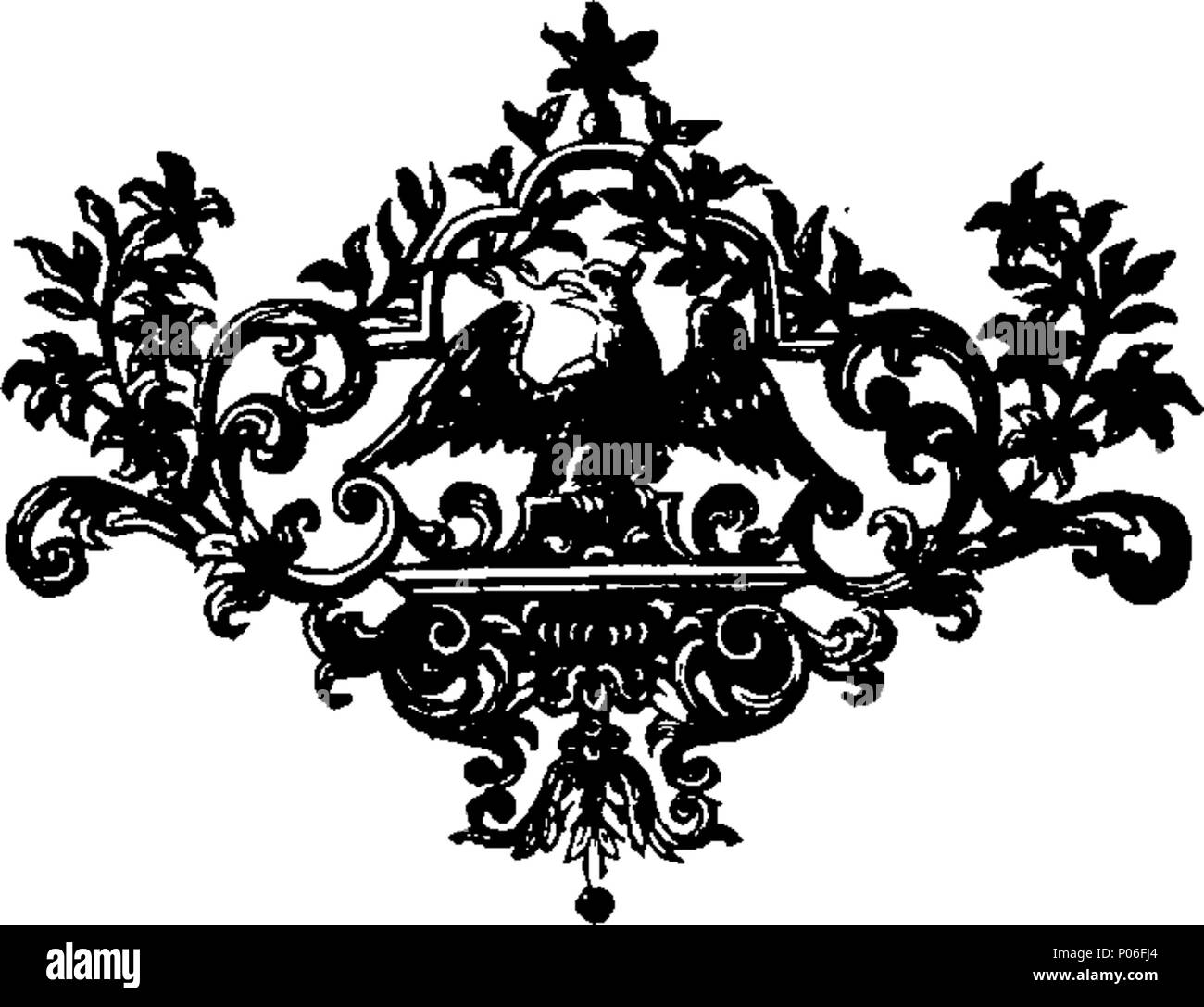 . Englisch: Fleuron aus Buch: eine allgemeine kirchliche Geschichte von der Geburt der allerseligsten Retter zu der ersten Gründung des Christentums von menschlichen Gesetze, unter Kaiser Konstantin der Große. Mit über 313 Jahren. Mit so viel von der jüdischen und römischen Geschichte als notwendig und praktisch für die Arbeit illustrieren. Zu dem wird hinzugefügt, eine große Chronologische Tabelle aller Römischen und kirchliche Angelegenheiten, im gleichen Zeitraum enthalten. Von Laurence Echard, A. M. Prebendary von Lincoln, und Kaplan der Right Reverend William, Herrn Bischof dieser Diözese. ... 1. Stockfoto