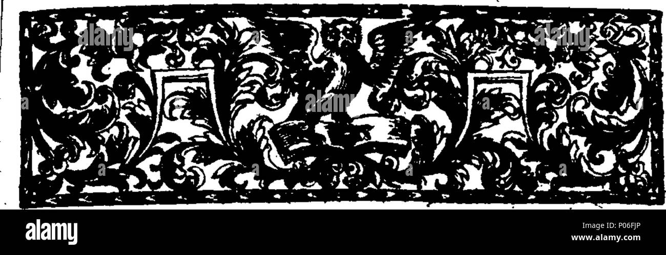 . Englisch: Fleuron aus Buch: eine allgemeine kirchliche Geschichte von der Geburt der allerseligsten Retter zu der ersten Gründung des Christentums von menschlichen Gesetze, unter Kaiser Konstantin der Große. Mit über 313 Jahren. Mit so viel von der jüdischen und römischen Geschichte als notwendig und praktisch für die Arbeit illustrieren. Zu dem wird hinzugefügt, eine große Chronologische Tabelle aller Römischen und kirchliche Angelegenheiten, im gleichen Zeitraum enthalten. Von Laurence Echard, A. M. Prebendary von Lincoln, und Kaplan der Right Reverend William, Herrn Bischof dieser Diözese. ... 1. Stockfoto