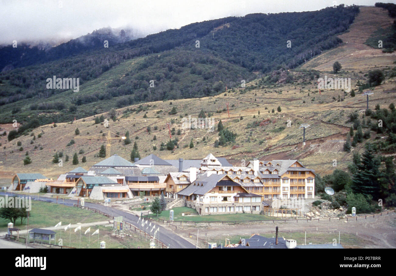 Cerro Catedral, S.C von Bariloche, Argentinien 1997 Stockfoto