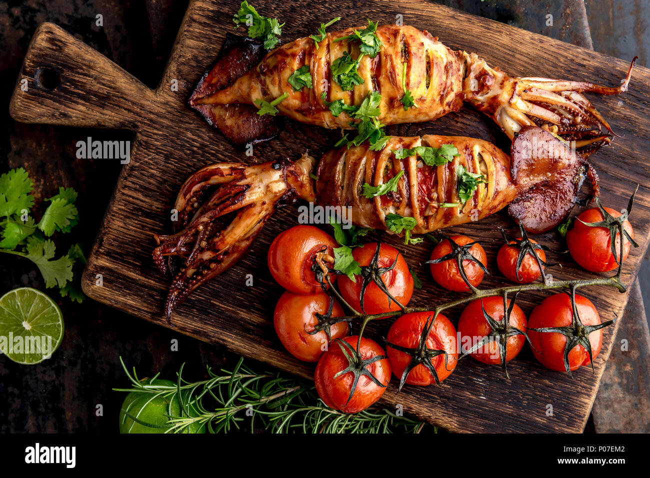 Tintenfisch Vom Grill - Rezepte Suchen