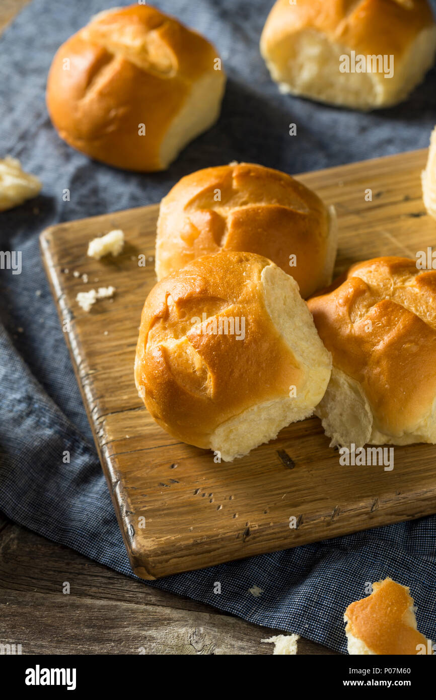 Süße hausgemachte Abendessen Brötchen bereit zu Essen Stockfoto