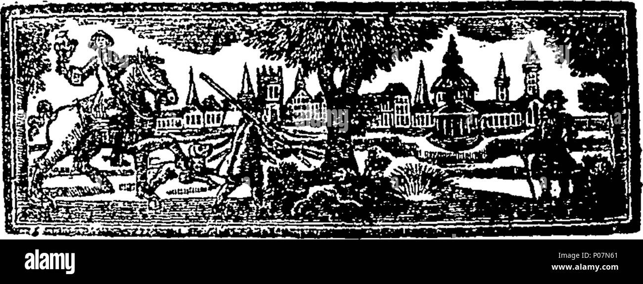 . Englisch: Fleuron aus Buch: eine echte Erzählung von den traurigen und bedauerlichen Fall der unabhängigen Wähler von Westminster. Die im Anhang beigefügt ist, die letzte Rede, sterbende Wörter, und die Beichte von ihren Präsidenten, als er und sie brachten das Gespenst zum Covent-Garden, auf den 1. Juli verloren. Von Dr. M-, Wh besucht Sie während Ihrer madfit. 110 Eine echte Erzählung von den traurigen und bedauerlichen Fall der unabhängigen Wähler in der Westminster Fleuron T 072674-2 Stockfoto