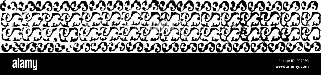 . Englisch: Fleuron aus Buch: eine Geschichte der Angelegenheiten von Europa, von dem Frieden von Utrecht nach Abschluss der Doppel-Allianz. Mit einer Abhandlung zu den religiösen und zivilen Interessen Europas. Von William Gibson. 113 eine Geschichte der Angelegenheiten von Europa, von dem Frieden von Utrecht nach Abschluss der Doppel Allianz Fleuron T 094743-10 Stockfoto