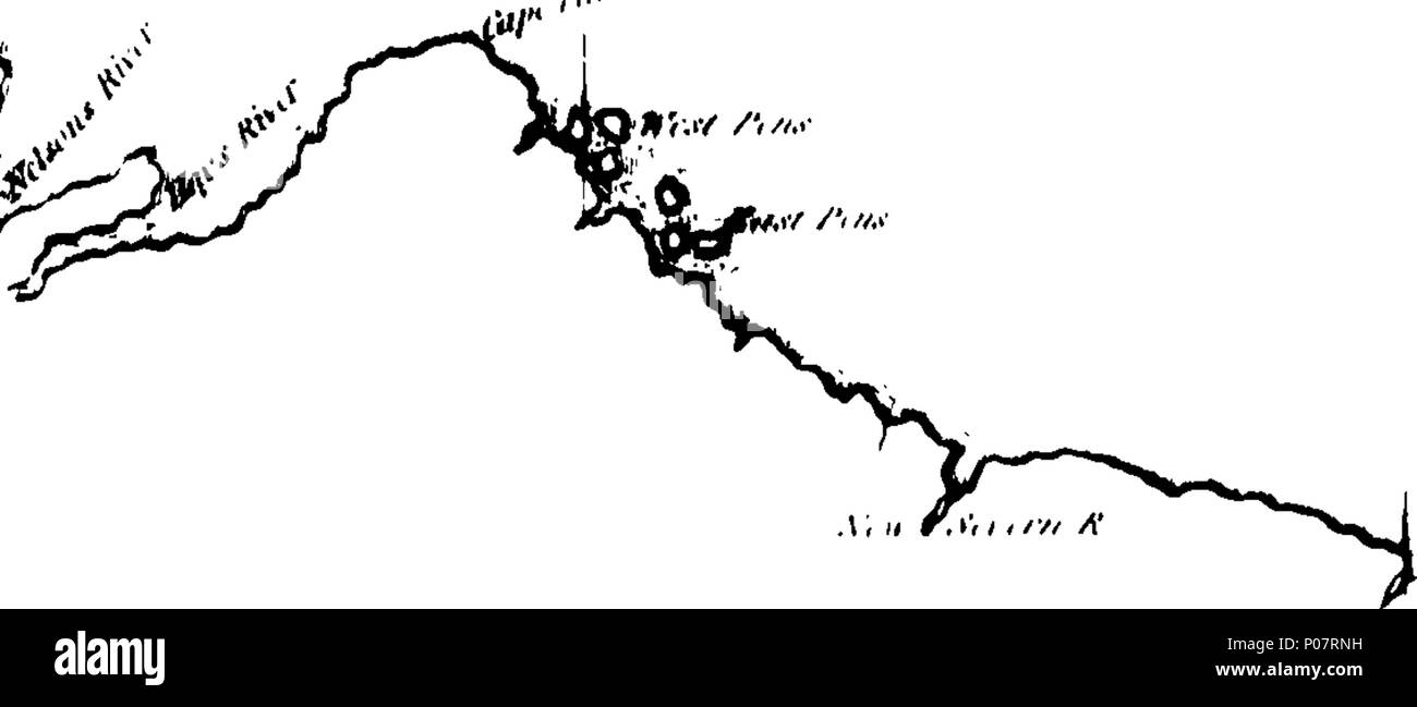 . Englisch: Fleuron aus Buch: eine Reise von der Prince of Wales's Fort in der Hudson's Bay, an der nördlichen Ozean. Im Auftrag von der Hudson's Bay Company, die für die Entdeckung der Kupferminen, North West Passage, &c. in den Jahren 1769, 1770, 1771, and 1772. Von Samuel Hearne. 116 eine Reise von der Prince of Wales's Fort in der Hudson's Bay, an der nördlichen Ozean Fleuron T 146967-7 Stockfoto