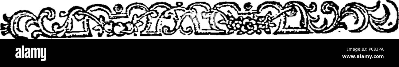 . Englisch: Fleuron aus Buch: einen Brief an einen Pfarrer, im Zusammenhang mit seiner Predigt am 30 Januar: compleat Antwort auf alle Predigten, die jemals gegeben hat, oder jemals sein wird, predigte, in der wie Belastung, auf das Jubiläum. Durch ein Liebhaber der Wahrheit, der die Wünsche der ewigen Frieden und Wohlstand in Großbritannien. 121 einen Brief an einen geistlichen Fleuron T 065233-5 Stockfoto