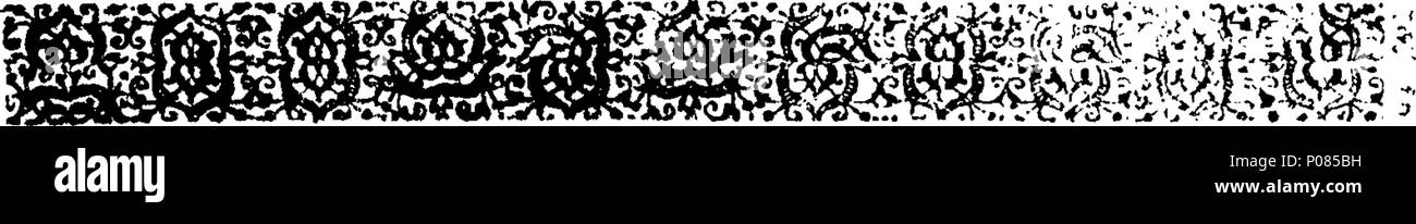 . Englisch: Fleuron aus Buch: eine Liste der Personen, die durch die Abstimmung an den späten Wahl der Bürger im Parlament für die Stadt und für die Freiheit von Westminster zu dienen, werden für die richtige Hon. Herr Visc gestimmt zu haben. Trentham, wie eingegeben im Buch für die Pfarrei St. Martin eröffnet. 126 Eine Liste der Personen, die FLEURON T 142537-1 Stockfoto