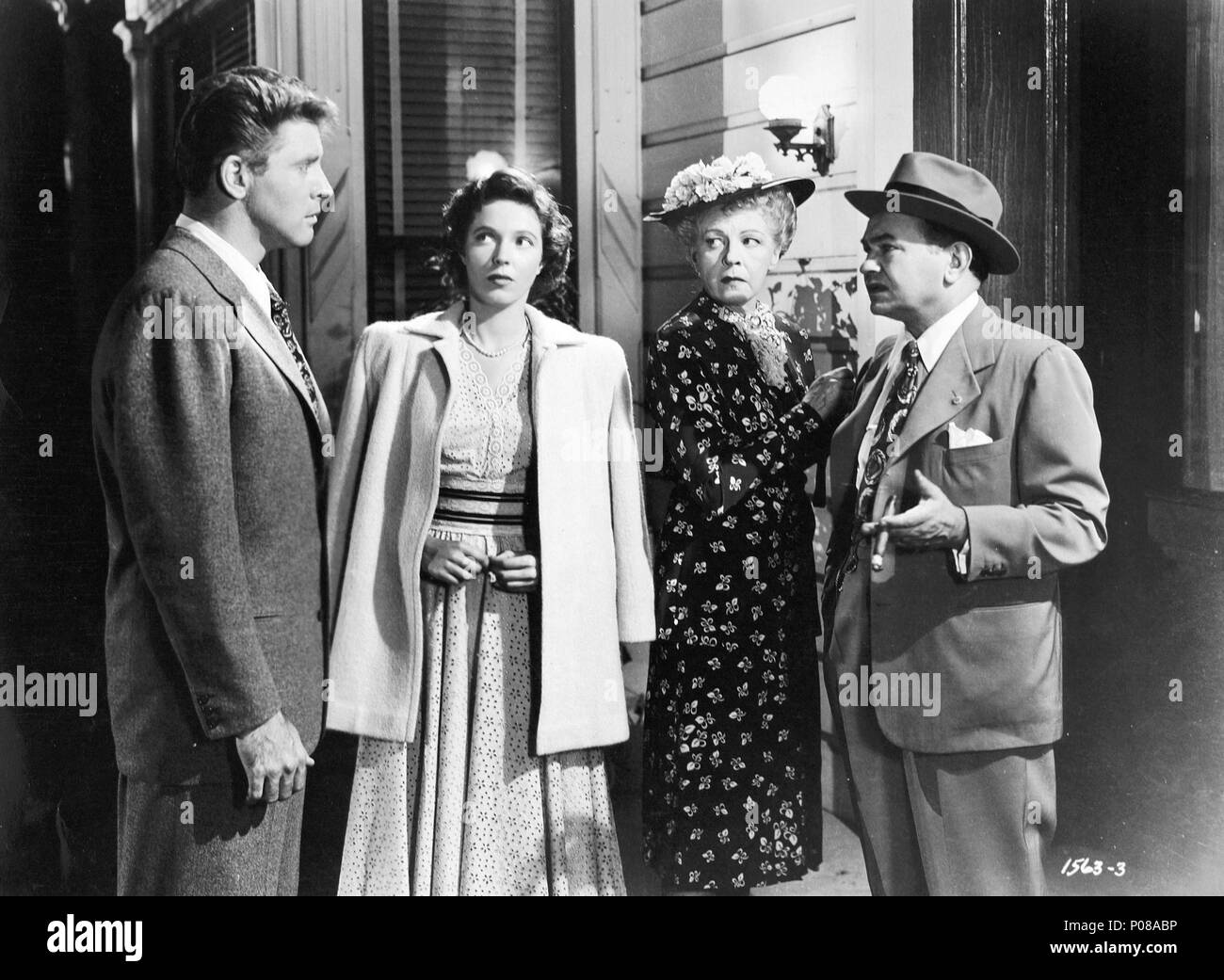 Original Film Titel: Alle meine Söhne. Englischer Titel: Alle meine Söhne. Regisseur: IRVING REIS. Jahr: 1948. Stars: EDWARD G.ROBINSON; Burt Lancaster; MADY CHRISTEN. Quelle: UNIVERSAL PICTURES/Album Stockfoto