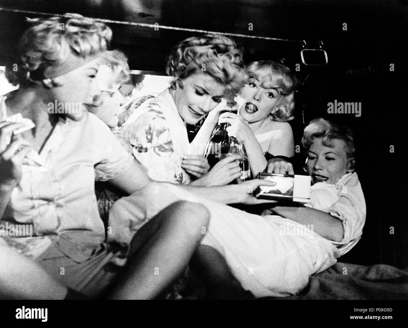 Original Film Titel: einige es so heiß. Englischer Titel: einige es so heiß. Regisseur: Billy Wilder. Jahr: 1959. Stars: Marilyn Monroe. Quelle: UNITED ARTISTS/Album Stockfoto