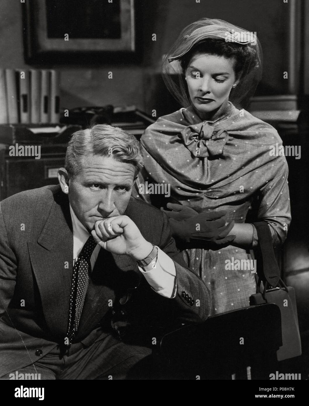 Original Film Titel: ADAM'S RIB. Englischer Titel: ADAM'S RIB. Regisseur: George Cukor. Jahr: 1949. Stars: Spencer Tracy, Katharine Hepburn. Credit: M.G.M/Album Stockfoto