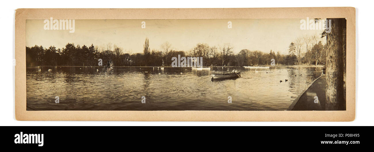 9 Ancienne Sammlung François Émile-Zola - Avenue du Bois de Boulogne, 01. Stockfoto