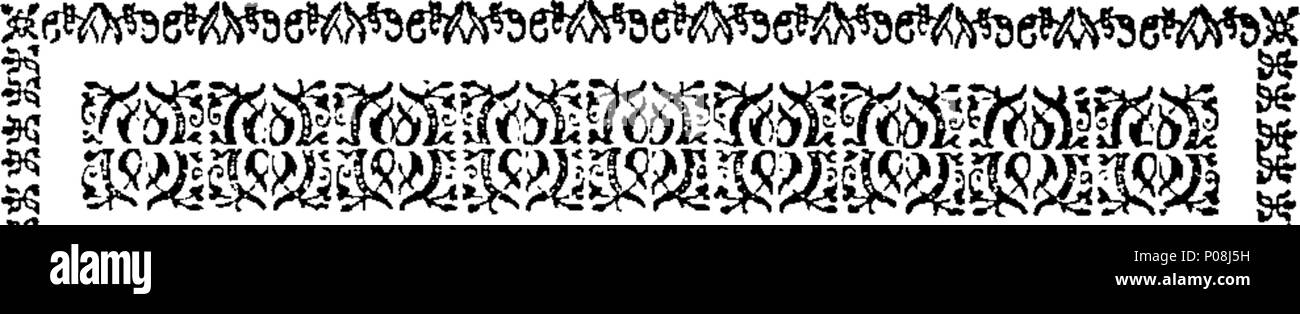 . Englisch: Fleuron aus Buch: Eine große Sammlung von alten Jüdischen und heidnischen Zeugnis von der Wahrheit der christlichen Religion, mit Notizen und Beobachtungen. ... Mit den jüdischen Zeugnissen, und die Zeugnisse heidnischer Autoren des ersten Jahrhunderts. Durch Nathaniel Lardner. D.D. 118 Eine große Sammlung von alten Jüdischen und heidnischen Zeugnis von der Wahrheit der christlichen Religion, mit Notizen und Beobachtungen Fleuron T 130345-11 Stockfoto