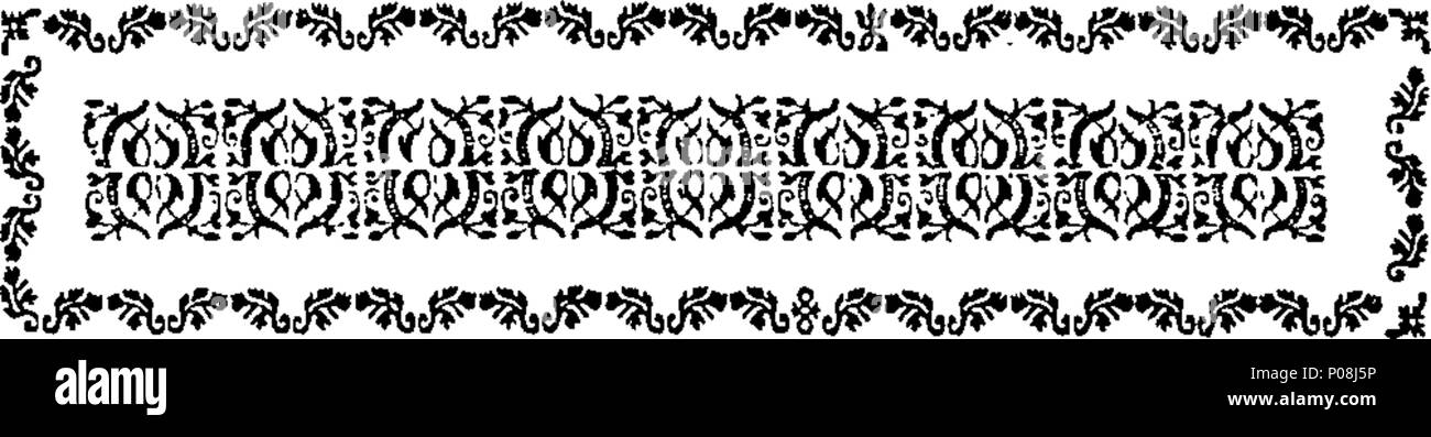 . Englisch: Fleuron aus Buch: Eine große Sammlung von alten Jüdischen und heidnischen Zeugnis von der Wahrheit der christlichen Religion, mit Notizen und Beobachtungen. ... Mit den jüdischen Zeugnissen, und die Zeugnisse heidnischer Autoren des ersten Jahrhunderts. Durch Nathaniel Lardner. D.D. 118 Eine große Sammlung von alten Jüdischen und heidnischen Zeugnis von der Wahrheit der christlichen Religion, mit Notizen und Beobachtungen Fleuron T 130345-2 Stockfoto