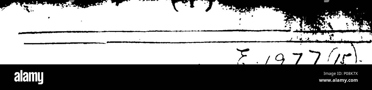 . Englisch: Fleuron aus Buch: ein Brief von einem Mitglied des Parlaments, in Bezug auf Seine Königliche Hoheit Prinz Georg von Dänemark. 122 in einem Brief an ein Mitglied des Parlaments, in Bezug auf Seine Königliche Hoheit Prinz Georg von Dänemark. Fleuron T 038055-1 Stockfoto