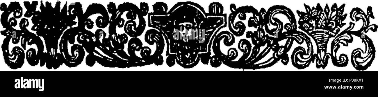 . Englisch: Fleuron aus Buch: ein Brief von Herrn Dodwell, worin alle Argumente in seinem briefroman Diskurs gegen die Unsterblichkeit der Seele sind besonders beantwortet, und das Urteil der Väter über diese Angelegenheit wirklich vertreten. Zusammen mit einer Verteidigung der ein Argument zum Einsatz in den oben genannten Schreiben an Herrn Ingram, der Immaterialität und natürlichen Unsterblichkeit der Seele zu beweisen. In vier Briefe an die autorisierten r einiger Erläuterungen, &c. Zu dem wird hinzugefügt, einige Überlegungen zu diesem Teil ein Buch namens Amyntor, die an die Schriften der Primitiven Väter bezieht, und die Canon Stockfoto