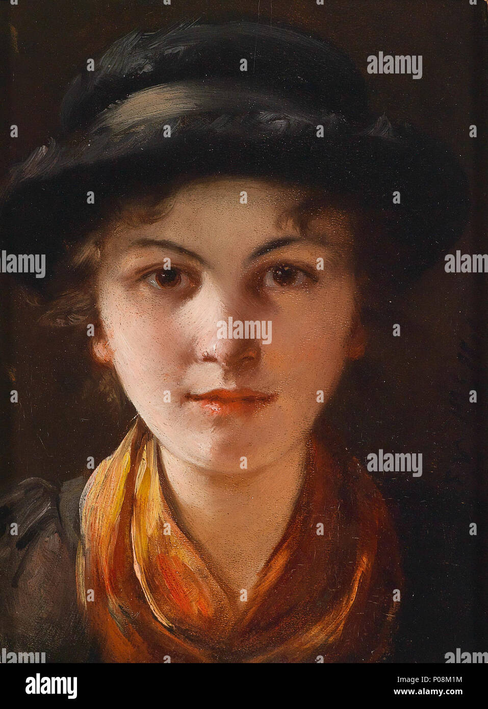 30 Emma von Müller Mädchen Stockfoto