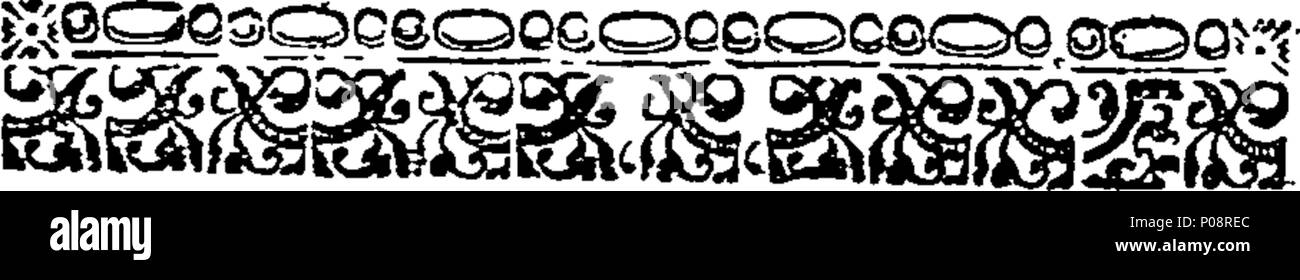 . Englisch: Fleuron aus Buch: Eine mathematische Mischung in vier Teile: I. ein Essay auf die wahrscheinliche Lösung des 45 überraschenden Paradoxien, in Gordon's Geographie. Ii. Fifty-Five neue und erstaunliche Paradoxien, einige in Vers, einige in Prosa, mit ihren Lösungen. Iii. Antworten, die in den hundert Arithmetische Probleme, Links unanswer in Hill's Arithmetick, und Alexander's Algebra. Iv. Sonstige Vorschriften über die Bildung von Aenigma, Fragen, die Lehre von der Finsternisse, von Pendeln, die Gleichung von Zeit, über Ostern, &c. Durch ein Liebhaber des mathematicks. 130 Eine mathematische Mischung in vier Stockfoto