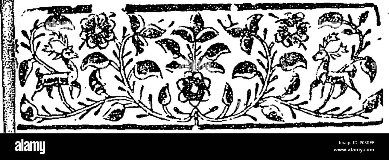 . Englisch: Fleuron aus Buch: Eine mathematische Mischung in vier Teile: I. ein Essay auf die wahrscheinliche Lösung des 45 überraschenden Paradoxien, in Gordon's Geographie. Ii. Fifty-Five neue und erstaunliche Paradoxien, einige in Vers, einige in Prosa, mit ihren Lösungen. Iii. Antworten, die in den hundert Arithmetische Probleme, Links unanswer in Hill's Arithmetick, und Alexander's Algebra. Iv. Sonstige Vorschriften über die Bildung von Aenigma, Fragen, die Lehre von der Finsternisse, von Pendeln, die Gleichung von Zeit, über Ostern, &c. Durch ein Liebhaber des mathematicks. 130 Eine mathematische Mischung in vier Stockfoto