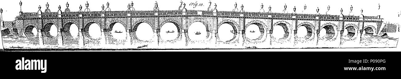 . Englisch: Fleuron aus Buch: Eine neue und universal Lexikon der Künste und der Wissenschaften:... Mit einem einleitenden Vorwort,... Und mit einer großen Anzahl von Kupfer-Platten, eingraviert in den besten Händen dargestellt. 144 Eine neue und universelle Lexikon der Künste und der Wissenschaften - Mit einem einleitenden Vorwort Fleuron T 090432-40 Stockfoto