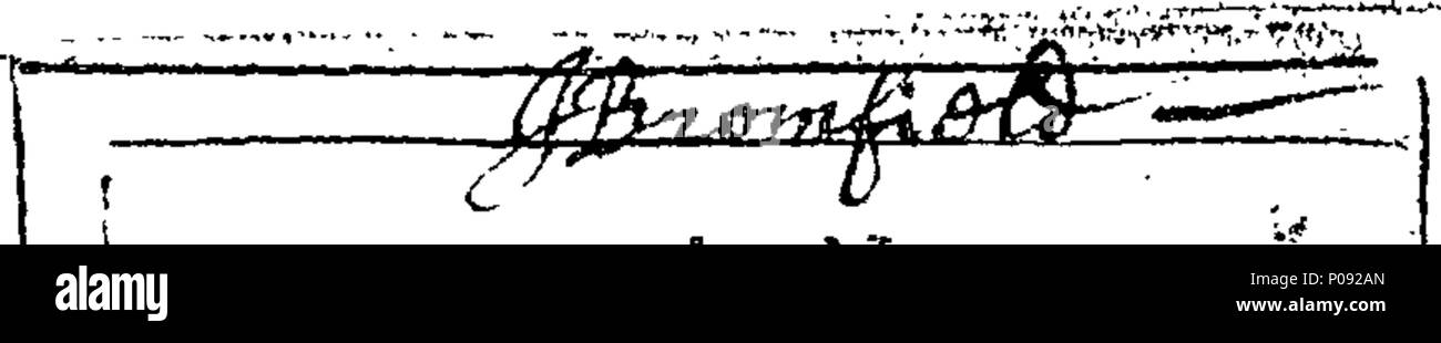 . Englisch: Fleuron aus Buch: eine Zusammenfassung über die bemerkenswerte Passagen im Leben eines privaten Gentleman. In drei Teile. In Bezug auf Probleme des Geistes. Einige heftige Versuchungen, und eine Erholung: Um die Anmaßend wecken, überzeugen die Skeptiker, die mutlos zu fördern. Mit Reflexionen darauf. 287 Eine Zusammenfassung über die bemerkenswerte Passagen im Leben eines privaten gentleman Fleuron T 086889-1 Stockfoto