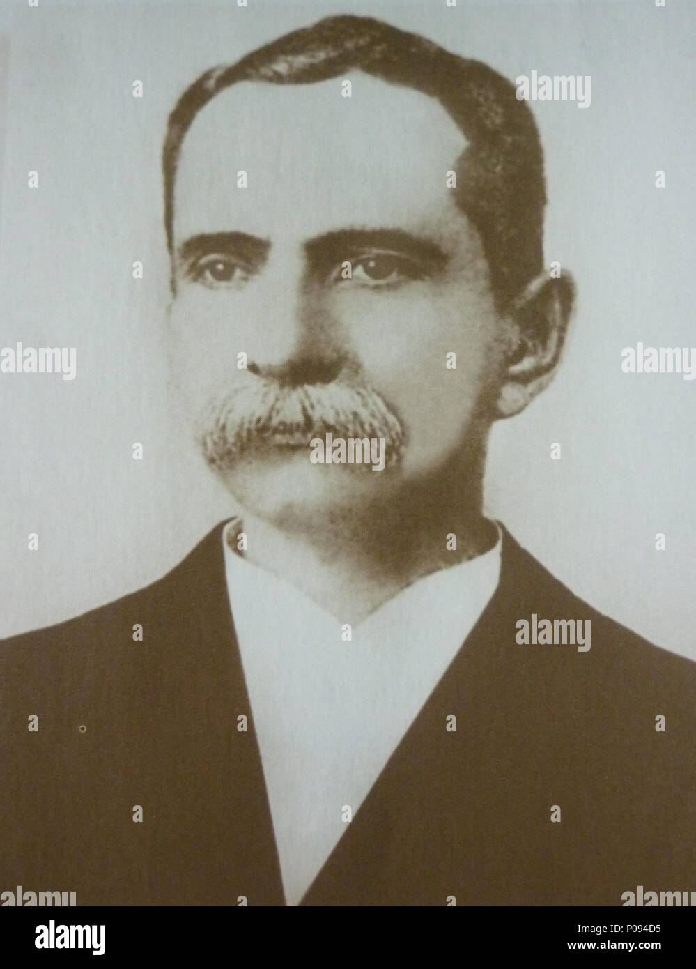 . Español: El General Rafael Antonio Gutiérrez, líder de la rebelión de Los Cuarenta y Cuatro'y Präsidenten de El Salvador (1894-1898) Englisch: die General Rafael Antonio Gutiérrez, Anführer der 'Los Cuarenta y Cuatro "Rebellion und Präsident von El Salvador (1894-1898). 10 März 2013, 15:18:20. Brigadier 044 1 Rafael A. Gutierrez Stockfoto