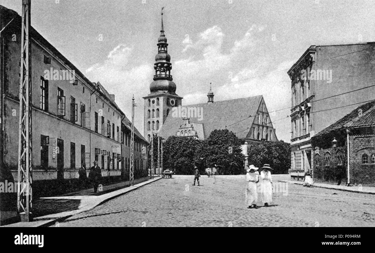 . Tilsit Ordenskirche. ca. 1905. name verloren 100 Tilsit Kirche Stockfoto
