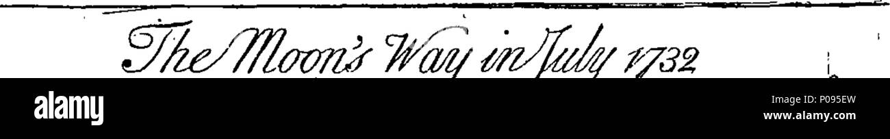 . Englisch: Fleuron aus Buch: eine Mischung von mathematicks. In zwei Teile. Von Richard Locke. 132 eine Mischung von mathematicks. In zwei Teile. Von Richard Locke. Fleuron N 004169-10 Stockfoto