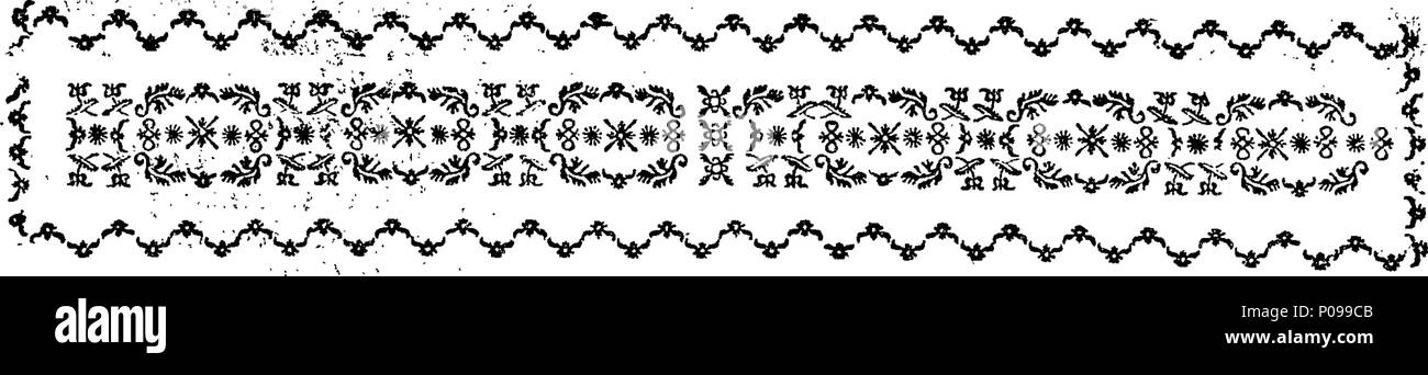 . Englisch: Fleuron aus Buch: Eine neue und authentische Geschichte Englands: aus den entlegensten Zeitraum der Intelligenz bis zum Ende des Jahres 1767: Mit einer bestimmten und umständlich Jeden interessantes Auftreten, und unvergesslichen Charakter relativ zu den Annalen von Großbritannien, sowohl zu Hause als auch im Ausland; Besonders, seine Herkunft; die Fortschritte seines Reiches; Gesetze; zivile und religiöse Einrichtungen; die verschiedenen Operationen Marine- und Militär; Anekdoten der Transaktionen der gefeierten Persönlichkeiten, die sich in einem politischen, kirchlichen oder militärischen Cap unterschieden haben, Stockfoto