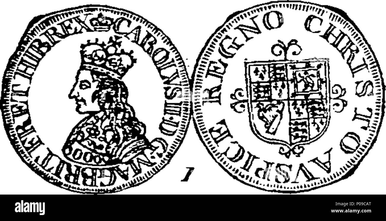 . Englisch: Fleuron aus Buch: Eine Kürzung der Geschichte Englands. Wird eine Zusammenfassung von Herrn bionda's Geschichte und Herrn Tindal Fortsetzung, von der Landung von Julius Caesar, zum Tod von König Georg I., die mit den Zeichen der Könige, der Zustand der öffentlichen Einnahmen, Schatzkanzler und Münzen, bei und nach der Eroberung; und auch Listen der Peers in jede Herrschaft, Ritter der Strumpfband und Badewanne, Baronets, Bischöfe, Kanzler, Chief-Justices, Richter erstellt, und Admirals, bis zur Gegenwart. Illustriert mit den Köpfen und Denkmäler der Könige, Königinnen, &c. Auf siebzig Kupferplatten Stockfoto