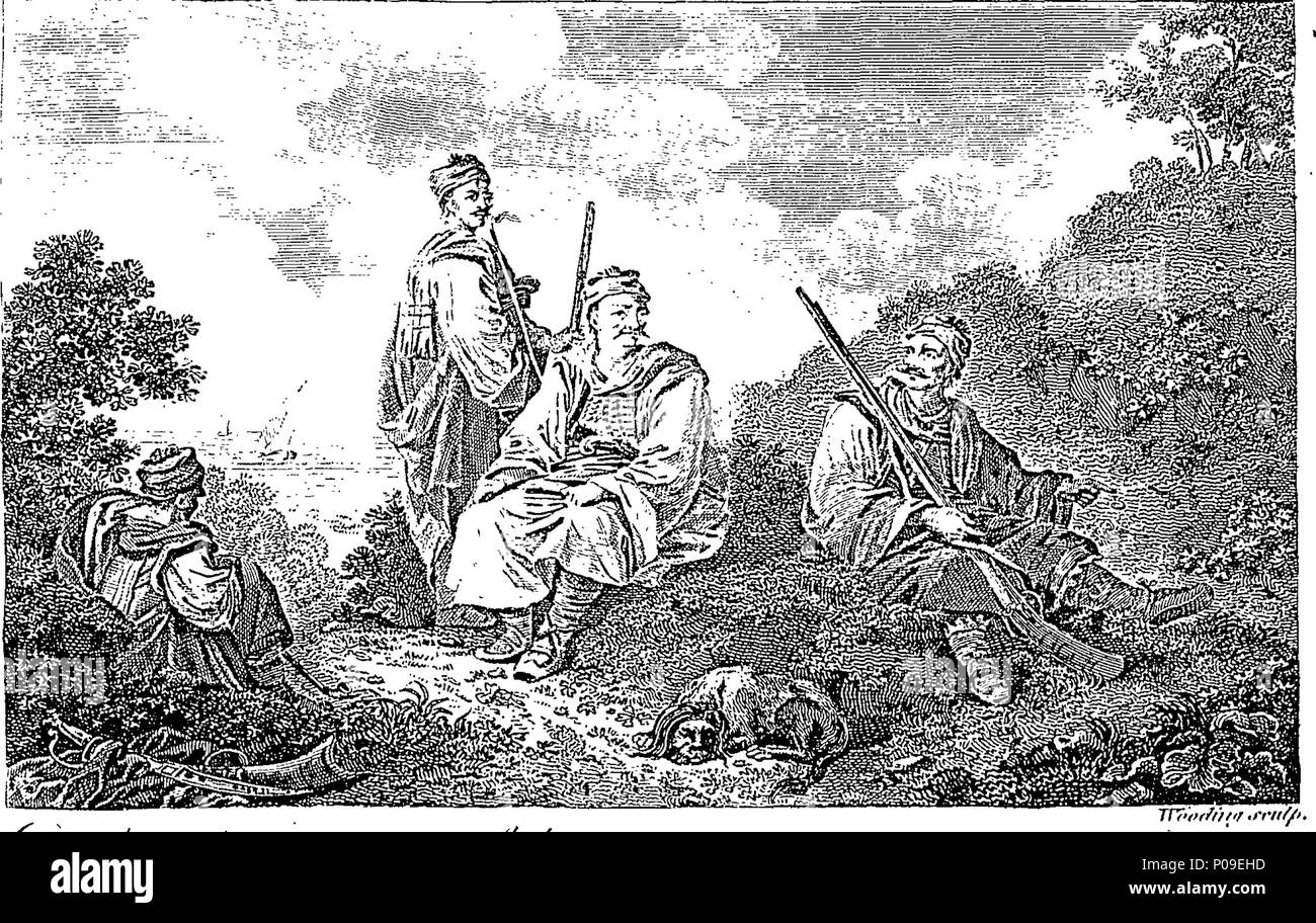 . Englisch: Fleuron aus Buch: Eine neue, royal, und komplettes System der allgemeinen Geographie, antient und moderne; einschließlich aller den späten wichtige Entdeckungen durch die Englischen und anderen gefeiert Navigatoren der verschiedenen Nationen, die in den verschiedenen Hemisphären, aus dem berühmten Columbus, die ersten Entdecker Amerikas, der Tod unserer nicht weniger berühmten Landsmann Captain Cook, &c. Und mit einer echten Geschichte und Beschreibung der ganzen Welt, als bestehend aus Imperien, Königreiche, Republiken und Provinzen, Kontinente, Inseln, Meere, &c. Mit der verschiedenen Länder, Städte, Dörfer, Pr Stockfoto