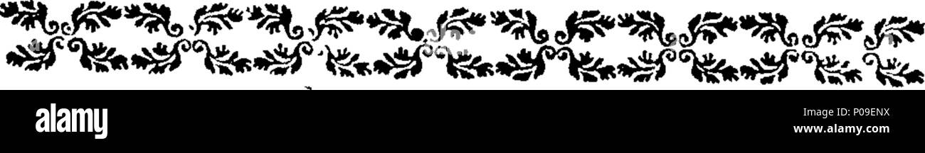 . Englisch: Fleuron aus Buch: Ein Konto von Johannes Rann, die gemeinhin als Sechzehn string Jack. Als Indizien Erzählung des Auftraggebers Geschäfte, und seine Liebschaften zu den gefeierten Miss La Roache. 288 Ein Konto von Johannes Rann, die gemeinhin als Sechzehn string Jack Fleuron T 139115-3 Stockfoto