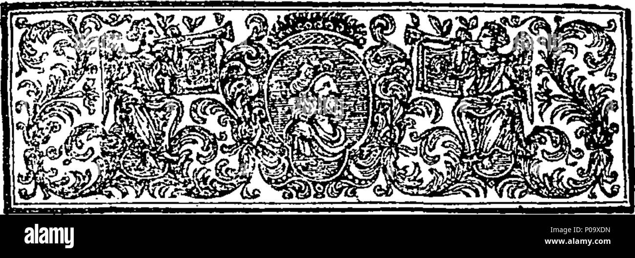 . Englisch: Fleuron aus Buch: Ein Konto der Fische - Pool: bestehend aus einer Beschreibung des Schiffes so nennen würde, in letzter Zeit erfunden und gebaut für die Einfuhr von Fisch lebendig, und bei guter Gesundheit, aus Teilen, die jedoch weit entfernt. Ein Beweis für die Unvollkommenheit des Well-Boat bisher in den Handel eingesetzt. Die wahren Gründe, warum Schiffe steif oder im Segeln Kurbel geworden; mit anderen Verbesserungen, sehr für alle Personen betreffen würde im Handel und in der Navigation. Ebenso ist eine Beschreibung der Wagen für den Transport von Fisch durch das Land bestimmt sind, die in dem gleichen Zustand wie in der Fish-Pool vom Meer. Von Sir Ric Stockfoto