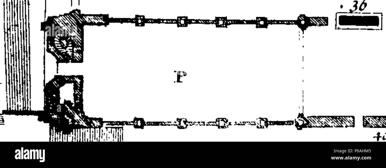 . Englisch: Fleuron aus Buch: Eine genaue Beschreibung und Geschichte der Metropolitan Kathedrale und Kirchen von Canterbury und York, von ihrer ersten Gründung bis in die Gegenwart. Illustriert mit hundert und 17 Kupferplatten, bestehend aus verschiedenen Ansichten, Pläne, Denkmäler, Antiquitäten, Arme, &c. 294 Eine genaue Beschreibung und Geschichte der Metropolitan Kathedrale und Kirchen von Canterbury und York, von ihrer ersten Gründung bis in die Gegenwart jahr Fleuron T 061864-9 Stockfoto