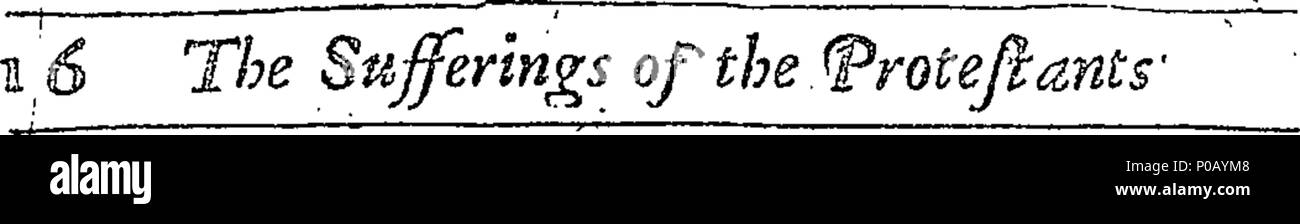 . Englisch: Fleuron aus Buch: Ein Bericht über die Qualen, die die französischen Protestanten an Bord Galeeren ertragen. Von John Bion, einmal Priester und Vikar der Pfarrei, von Ursy, in der Provinz von Burgund, und Kaplan für die Superbe Küche im französischen Dienst. 293 die Qualen, die die französischen Protestanten an Bord Galeeren Fleuron T 091046-2 ertragen Stockfoto