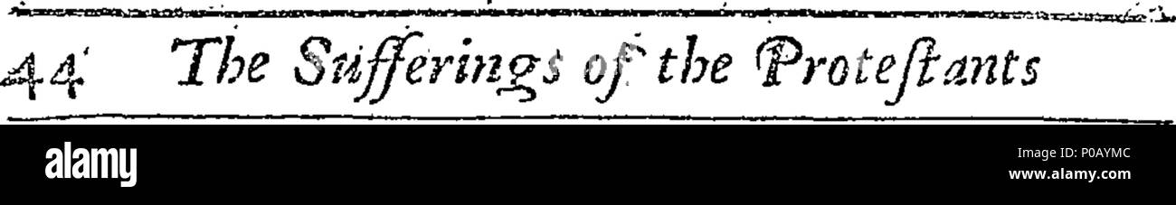 . Englisch: Fleuron aus Buch: Ein Bericht über die Qualen, die die französischen Protestanten an Bord Galeeren ertragen. Von John Bion, einmal Priester und Vikar der Pfarrei, von Ursy, in der Provinz von Burgund, und Kaplan für die Superbe Küche im französischen Dienst. 293 die Qualen, die die französischen Protestanten an Bord Galeeren Fleuron T 091046-3 ertragen Stockfoto