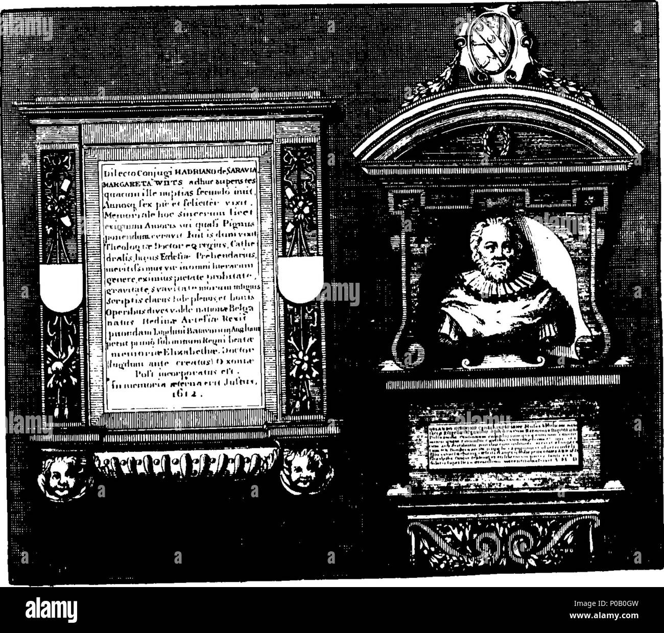 . Englisch: Fleuron aus Buch: Eine genaue Beschreibung und Geschichte der Metropolitan Kathedrale und Kirchen von Canterbury und York, von ihrer ersten Gründung bis in die Gegenwart. Illustriert mit hundert und 17 Kupferplatten, bestehend aus verschiedenen Ansichten, Pläne, Denkmäler, Antiquitäten, Arme, &c. 294 Eine genaue Beschreibung und Geschichte der Metropolitan Kathedrale und Kirchen von Canterbury und York, von ihrer ersten Gründung bis in die Gegenwart jahr Fleuron T 061864-14 Stockfoto