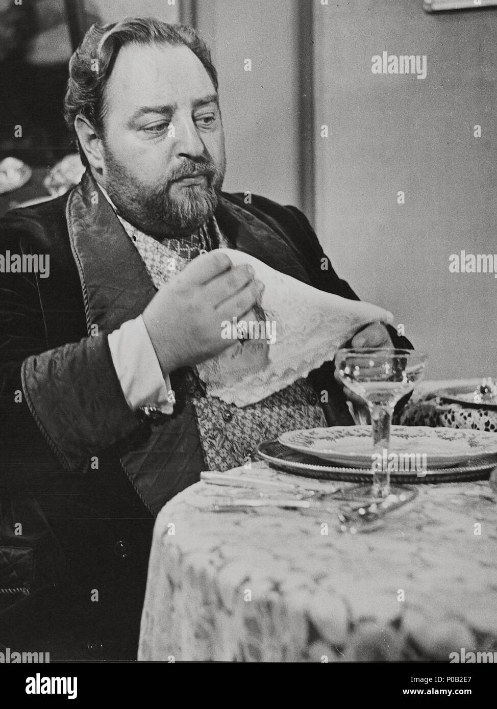 Stars: SEBASTIAN CABOT. Stockfoto