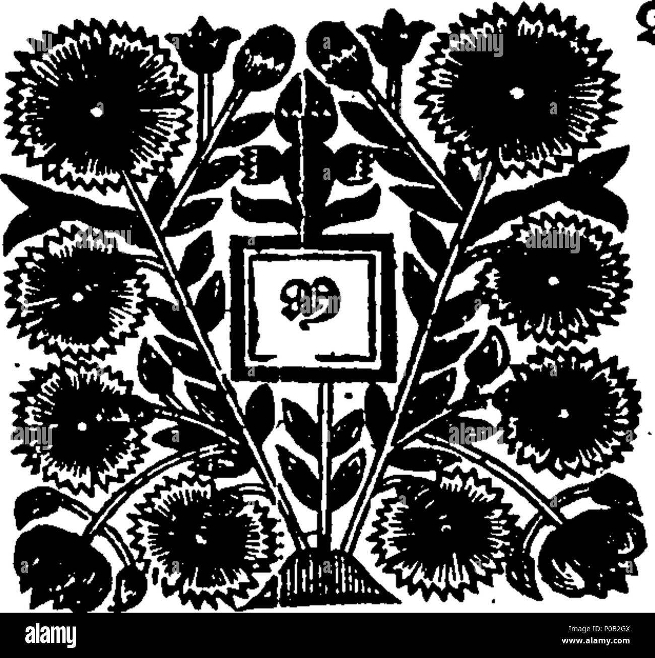 . Englisch: Fleuron aus Buch: ein Gesetz für die Festlegung bestimmter Pflichten, Häute und Felle, gegerbt, tawed oder gekleidet, und auf vellom und Pergament, für die Dauer von 32 Jahren, für die Verfolgung der Krieg und andere Ihre Majestäten die meisten notwendigen Anlässen. 298 ein Gesetz für die Festlegung bestimmter Pflichten, Häute und Felle Fleuron N 052269-2 Stockfoto