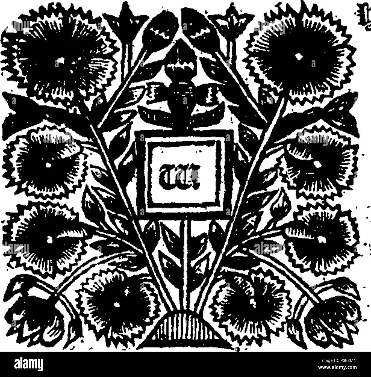 . Englisch: Fleuron aus Buch: Ein Akt für die bessere Erhaltung und Verbesserung der Fischerei innerhalb der Fluss der Themse, und für die Regulierung und für die Unternehmen der Fischer des genannten Flusses. 299 Ein Akt für die bessere Erhaltung und Verbesserung der Fischerei innerhalb der Fluss Themse Fleuron N 052297-2 Stockfoto