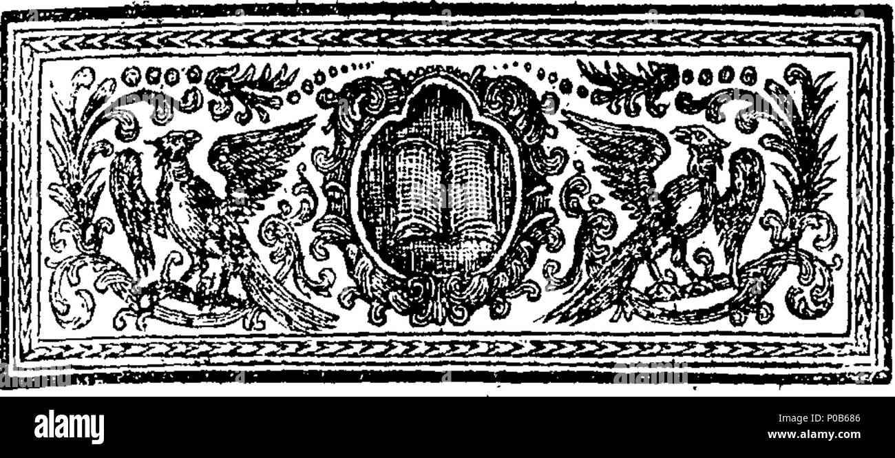 . Englisch: Fleuron aus Buch: Eine Antwort auf ein spätes Buch intituled, Christentum so alt wie die Schöpfung. In zwei Teile. Teil I., in dem der Autor von Das Gesetz der Natur ist, in Betracht ziehen würde, und seine Regelung wird gezeigt mit Grund, inkonsequent zu sein und mit sich selbst, und der Kranke Aufgrund der Interessen der Tugend, und das Wohl der Menschheit. Teil II. Der Behörde und der Nutzen der Offenbarung, die in den Heiligen Schriften des Alten und des Neuen Testaments enthalten, erklärt und bestätigt, gegen die Einwände und Falschdarstellungen der Autor. Von John Leland. 304 Eine Antwort auf eine späte Stockfoto . Englisch: Fleuron aus Buch: Eine Antwort auf ein spätes Buch intituled, Christentum so alt wie die Schöpfung. In zwei Teile. Teil I., in dem der Autor von Das Gesetz der Natur ist, in Betracht ziehen würde, und seine Regelung wird gezeigt mit Grund, inkonsequent zu sein und mit sich selbst, und der Kranke Aufgrund der Interessen der Tugend, und das Wohl der Menschheit. Teil II. Der Behörde und der Nutzen der Offenbarung, die in den Heiligen Schriften des Alten und des Neuen Testaments enthalten, erklärt und bestätigt, gegen die Einwände und Falschdarstellungen der Autor. Von John Leland. 304 Eine Antwort auf eine späte Stockfoto